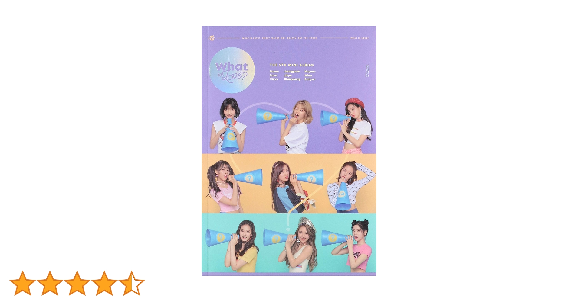 ❗️【バラ売り可！】❗️TWICE CD＋LIVEDVD是非ご購入下さい！！！ Amazon.co.jp: TWICE 5thミニアルバム - WHAT IS LOVE? (ランダム